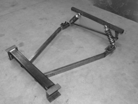 Trailing arm rear suspension kit/coil-over